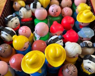 Fisher Price “Little People” figures.