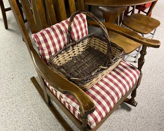 Chittenden & Eastman (Iowa) rocking chair.