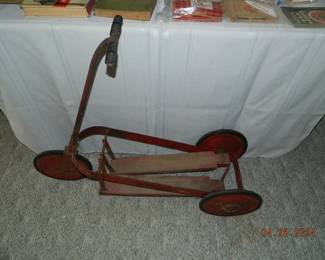 vintage pedal scooter