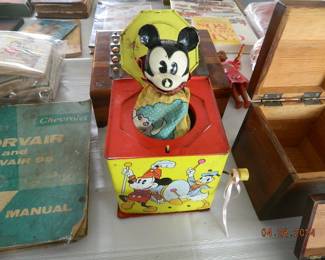 Mickey in the box