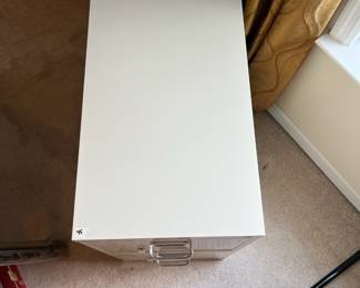 #45	Two drawer filing cabinet - 15x25x28	 $ 25.00 																							