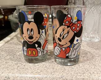 #80	Disney Childrens Drinking Glasses	 $ 12.00 																							