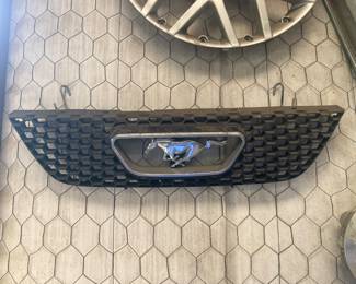 Pretty old mustang grill