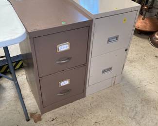 Two filing cabinets in great shape