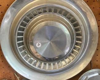 More vintage hubcaps