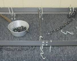 Metal Hanging Cookware Rack