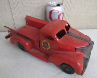 1950's Marx Toys Truck w/Battery Operated Headlights 