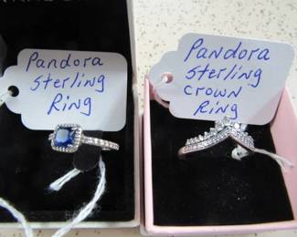Pandora Sterling Rings