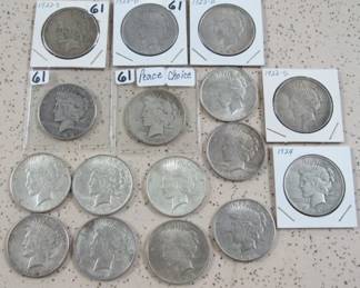 Peace Silver Dollars