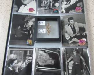 14K Gold TCB Pendant & Elvis Presley Cards