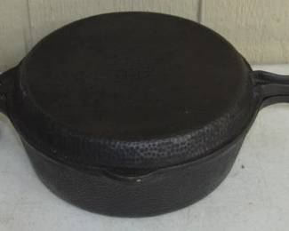 Early 1900's Lodge 4 in 1 Cookware w/Hammered Finish