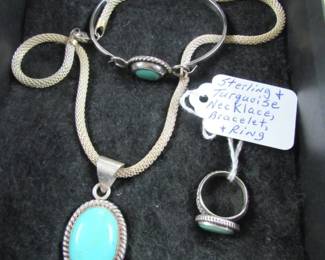 Sterling & Turquoise Jewelry