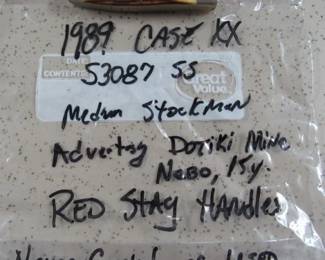 1989 Case XX Knife
