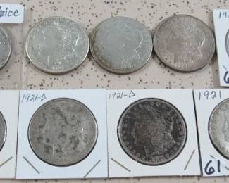 Morgan Silver Dollars