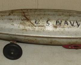 1950's Metal Graf Zeplin Toy