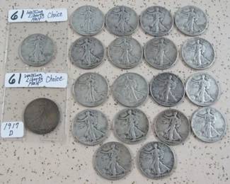Walking Liberty Half Dollars