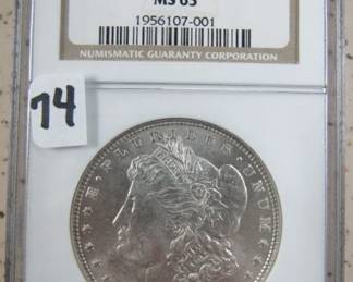 NGC 1878 7TF REV of 78 Morgan Dollar