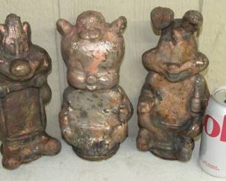 1950's - 1960's Dakin Rubber Toy Molds