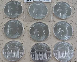 Donald Trump 1 oz. Silver Rounds