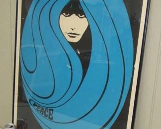 1960's - 1970's Peace Woman Poster
