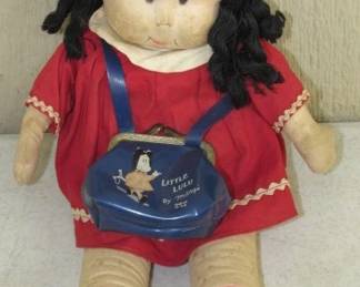 1940's Little Lulu Doll w/Purse