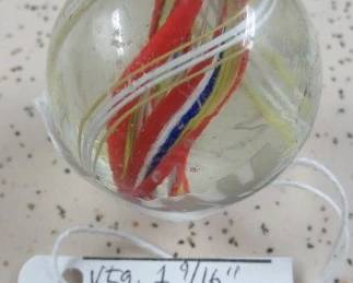 1 9/16" German Ribbon Core Marble