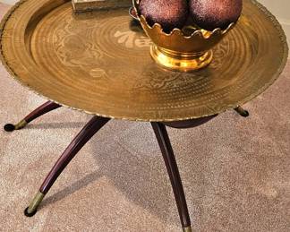 Mid-century Brass table