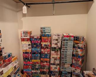 Closet full of puzzles