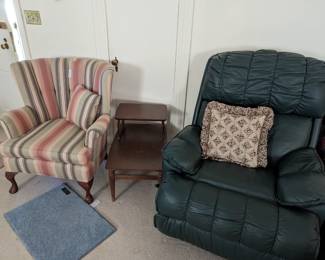 One of the recliners.