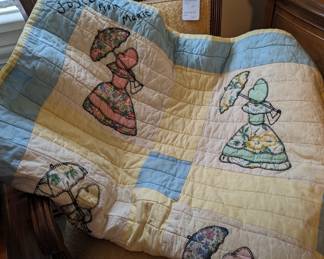 Beautiful handcrafted quilt!