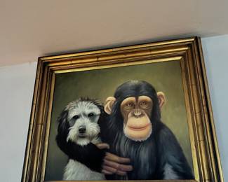 Monkey & Dog art
