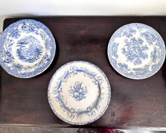 Blue willow, flow blue