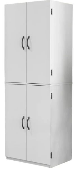NEW Mainstays 4Door Storage Cabinet