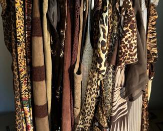 25 Browns  Suedes, Animal Prints Embellished Clothing