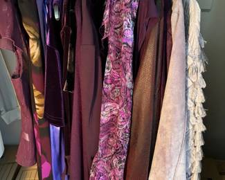 15 Purple Hues Suede Jackets, Dresses, Tops