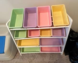 organizing shelf