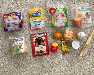 Collection of McDonald's Happy Meal toys - 1980's & 90's