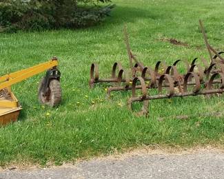 3 point 62” mower deck, drag