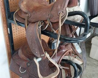 13” and 12” western saddles