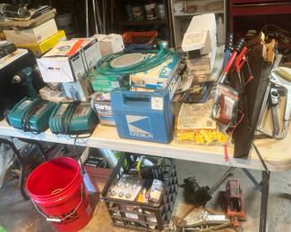Pneumatic Power Tools, Battery Chargers, Hand Tools, Paint Supplies