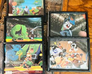 Micheal Jordan "Space Jam" Framed Prints