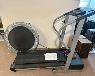Treadmill and Trampoline