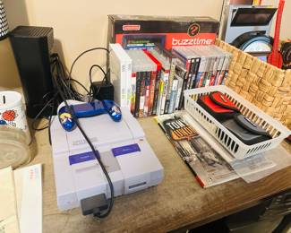 Super Nintendo, PS, Wii and DS Games