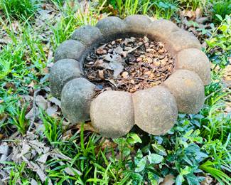 Cement Bird Bath/Planter