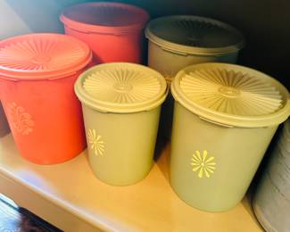 Vintage Tupperware Canisters