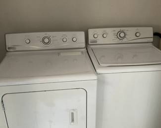 WASHER AND DRYER