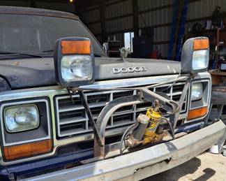 1982 Dodge Ram 150; Automatic 318; 156,000 Miles; Needs Brake Work & Battery; Includes Snow Plow; Navy Blue; Needs Love & Wash Job!!