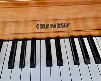 Gulbransen Upright Vintage Piano with Bench c. 1960s