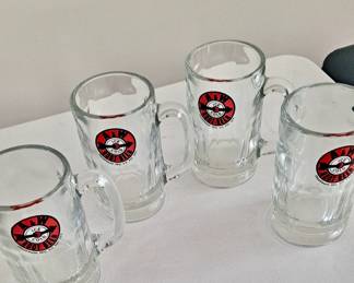 Set of Four Vintage A&W Root Beer (1950s-60s) Mugs