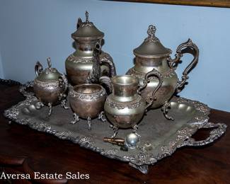Silver Plate Tea Set